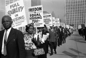 Housing discrimination protests in the 1960's